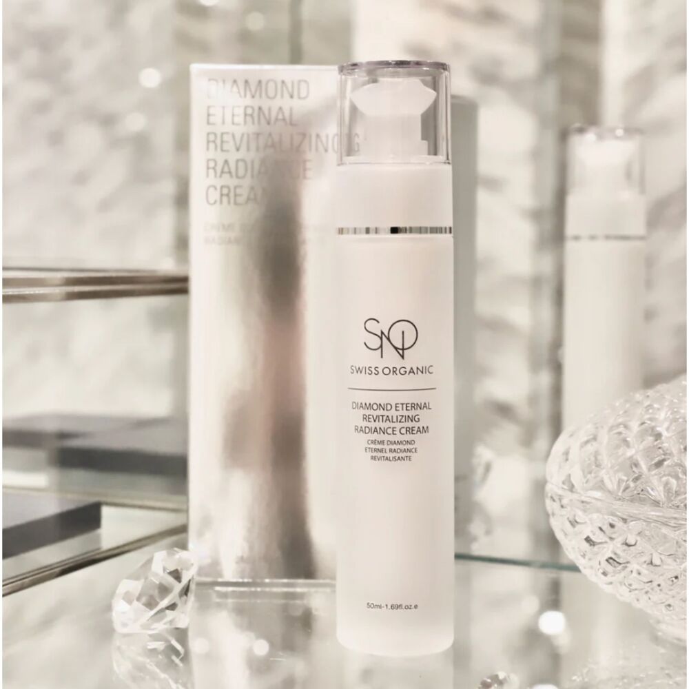 SNO SWISS ORGANIC‎ Diamonds Éternal Revitalizing Radiance Cream NEW